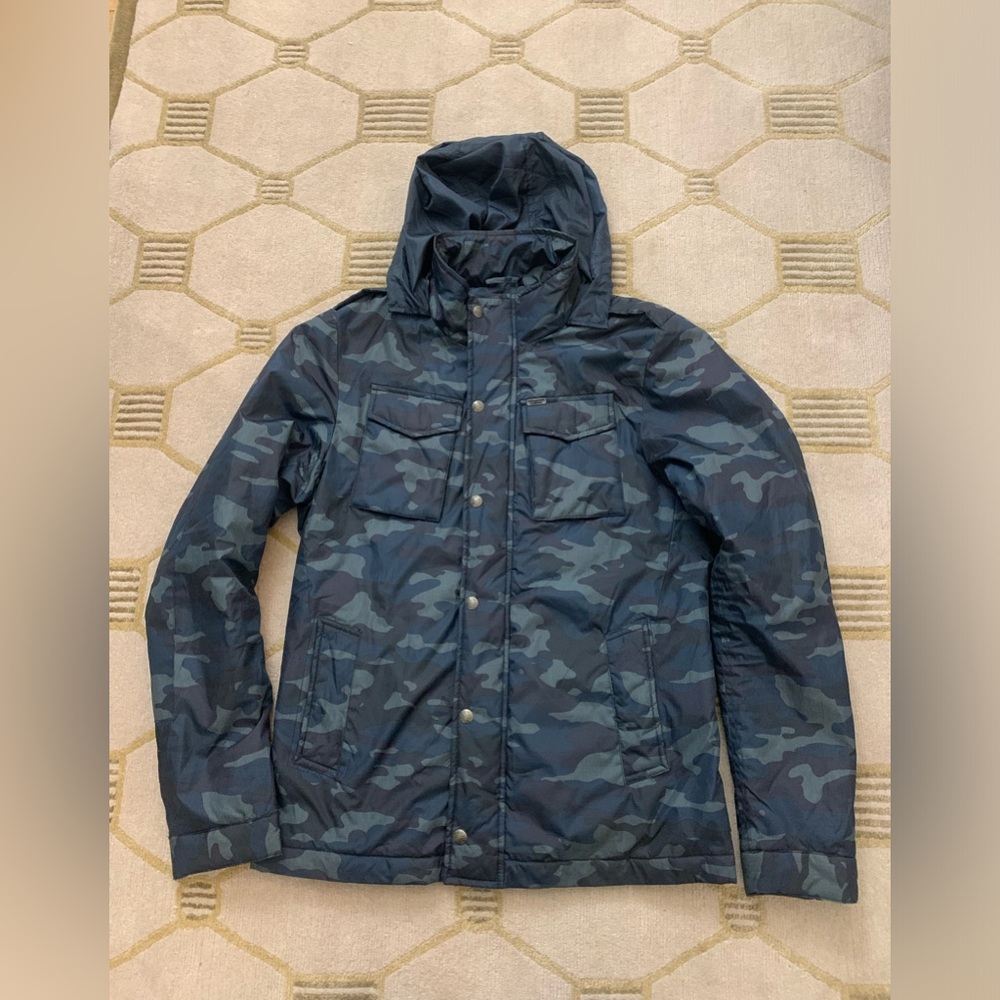 Scotch & Soda Blue Camo Jacket